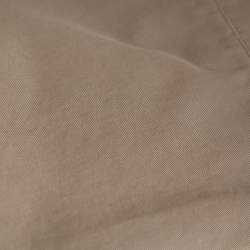 Pre Owned Dolce & Gabbana  Light Brown Distressed Cotton Cargo Pants S