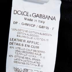 Pre Owned Dolce & Gabbana Indigo Denim 16 Classic Straight Leg Jeans S