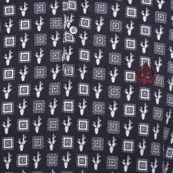 Pre Owned تي شيرت بولو دولتشي أند غابانا طباعة صبار رصاصي فحمي مقاس كبير جدًا - إكس لارج