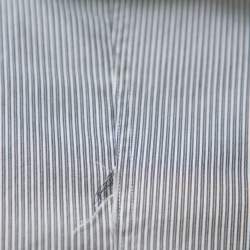 Pre Owned Dolce & Gabbana Grey Striped Cotton Button Front Sicilia Shirt XL