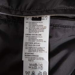 Pre Owned Dolce & Gabbana Dark Grey Synthetic Plaque Gilet XL