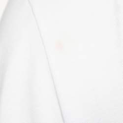 Pre Owned Dolce & Gabbana White Cotton DG Stars Millennials Crewneck T-Shirt M