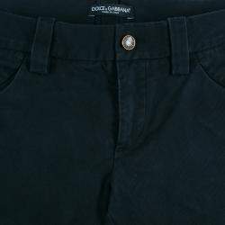 مملوكة مسبقًا سروال دولتشي أند غابانا دينم أسود رجالي S