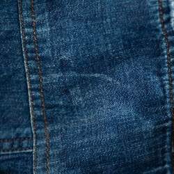 مملوكة مسبقًا قميص دولتشي أند غابانا أزرار أمامية دنيم خفيف الوزن أزرق مقاس كبير (لارج)