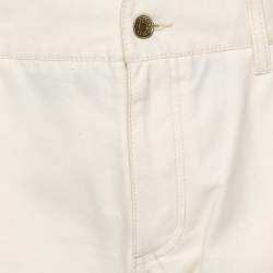 Pre Owned Dolce & Gabbana Cream Denim 16 Jeans XXL