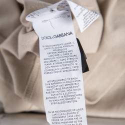 مملوكة مسبقًا تي شيرت دولتشي آند غابانا قطن بيج بطباعة مارلين مونرو برقبة مستديرة مقاس متوسط - ميديوم