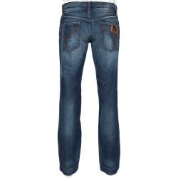 مملوكة مسبقًا Dolce & Gabbana Medium Wash Blue Denim 14 Fit Jeans L