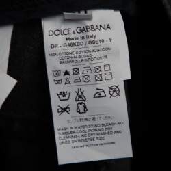 Pre Owned Dolce & Gabbana Charcoal Grey Dark Wash Denim Fit 12 Jeans L