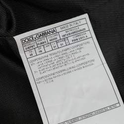 Pre Owned Dolce & Gabbana Black Wool Sleeveless Vest M