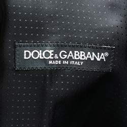 Pre Owned Dolce & Gabbana Black Wool Vest M