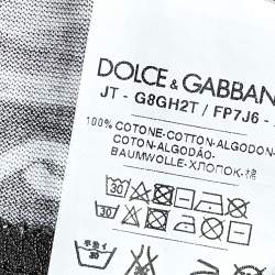 Pre Owned Dolce & Gabbana Multicolor Puppet Theater Printed Cotton Knit Crewneck T-Shirt L
