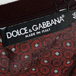 مملوكة مسبقًا Dolce & Gabbana Multicolor Capri Printed Cotton Crewneck T-Shirt S