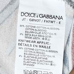 مملوكة مسبقًا Dolce & Gabbana Multicolor Capri Printed Cotton Crewneck T-Shirt S
