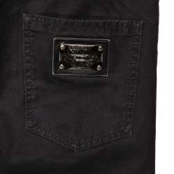 Dolce & Gabbana 14 Black Denim Straight Leg Jeans S