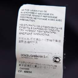 مملوكة مسبقًا بنطلون دولتشي أند غابانا كارغو قطن صغير