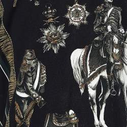 مملوكة مسبقًا تي شيرت دولتشي & غابانا بولو قطن مطبوع متعدد الألوان مقاس كبير جدًا جدًا جدًا - إكس إكس إكس لارج