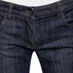 Pre Owned بنطلون جينز دولتشي أند غابانا دينم أزرق مقاس صغير جداً (اكس سمول)