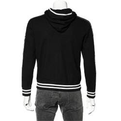 Pre Owned Dolce & Gabbana Black L'Amore Bellezaa Wool Hoodie L