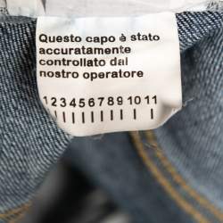 Pre Owned Dolce & Gabbana Blue Denim Fit 14 Jeans S