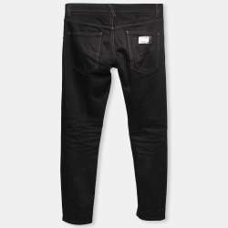 Pre Owned Dolce & Gabbana Black Denim Fit 14 Jeans XS