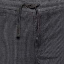 Pre Owned Dolce & Gabbana Grey Striped Cotton Jogger XS