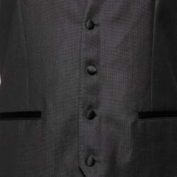 Pre Owned بنطلون وفيست دولتشي آند غابانا صوف رصاصي مقاس متوسط - ميديوم 