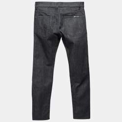 Pre Owned Dolce & Gabbana Navy Blue Denim 16 Stretch Jeans S Waist 30 