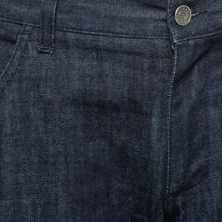 مملوكة مسبقًا بنطلون جينز دولتشي أند غابانا فيت 12 دينم أزرق مقاس كبير جدًا - إكس لارج الخصر 36" 