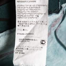 Pre Owned Dolce & Gabbana Multicolor Printed Crewneck T-Shirt S