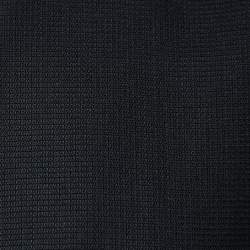 Pre Owned Dolce & Gabbana Black Textured Wool & Silk Vest M