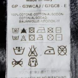 مملوكة مسبقًا Dolce & Gabbana Grey Cotton Knit Joggers L