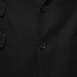 Pre Owned Dolce & Gabbana Black Wool Tailored Taormina Blazer L