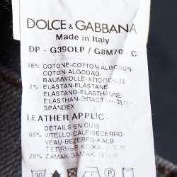 Pre Owned Dolce & Gabbana Charcoal Grey Denim 14 Jeans 3XL