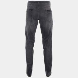 Pre Owned Dolce & Gabbana Charcoal Grey Denim 14 Jeans 3XL