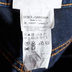 Dolce & Gabbana Navy Blue Denim 14 Fit Jeans L
