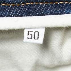 Pre Owned Dolce & Gabbana Blue Denim Skinny Jeans L Waist 34"