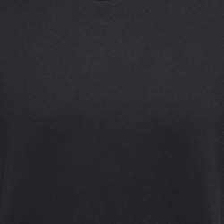 Pre Owned Dolce & Gabbana Black Cotton Crew Neck Half Sleeve T-Shirt XL