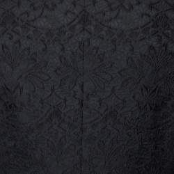 Pre Owned Dolce & Gabbana Black Jacquard Blazer L