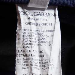 Pre Owned Dolce & Gabbana Navy Blue Denim Classic Jeans M