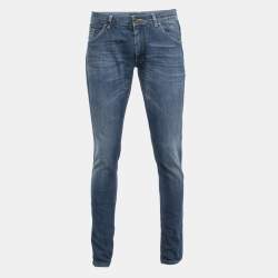 Pre Owned Dolce & Gabbana Blue Denim 14 Jeans Waist 33"