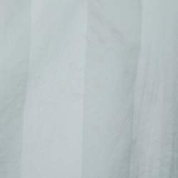 Dolce & Gabbana White Sketch Print Oversized Polo Shirt S