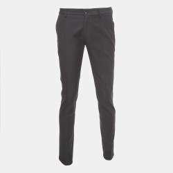 Pre Owned Dolce & Gabbana Black Wool Blend Slim Fit Pants M