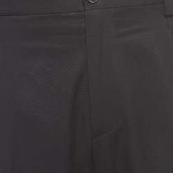 Pre Owned Dolce & Gabbana Black Cotton Regular Fit Pants M