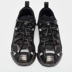 Dolce & Gabbana Tricolor Nylon and Leather Ns1 Low-Top Sneakers Size 43