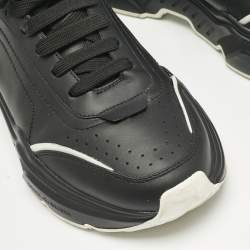 Dolce & Gabbana Black Leather Daymaster Sneakers Size 41