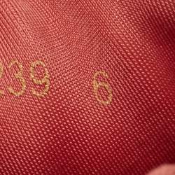 Pre Owned Dolce & Gabbana Multicolor Canvas and Leather Lace Up Sneakers Size 40