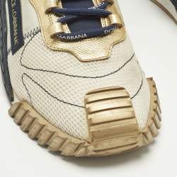 مملوكة مسبقًا حذاء رياضي دولتشي أند غابانا نس 1 مقاس 44 جلد، وقماش شبكي ونايلون متعدد الألوان بأربطة