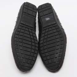 مملوكة مسبقًا حذاء لوفرز دولتشي أند غابانا جلد نعام أسود مقاس 41