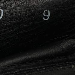 Pre Owned حذاء لوفَرز منسوج أسود دولتشي أند غابانا كروشيه مقاس 42.5