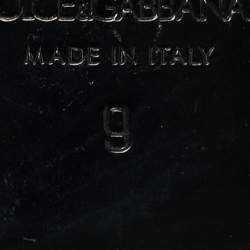 Pre Owned حذاء سليبرز دولتشي أند غابانا كروشية بيج مقاس 44